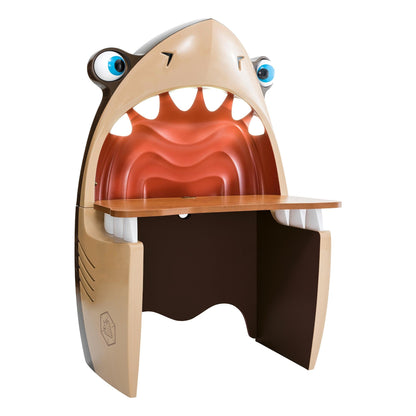 Pirate Shark Study Desk with Reading Light